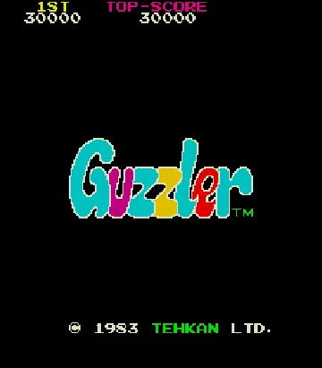 Guzzler screen shot title